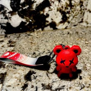 Bearbrick keychain Red